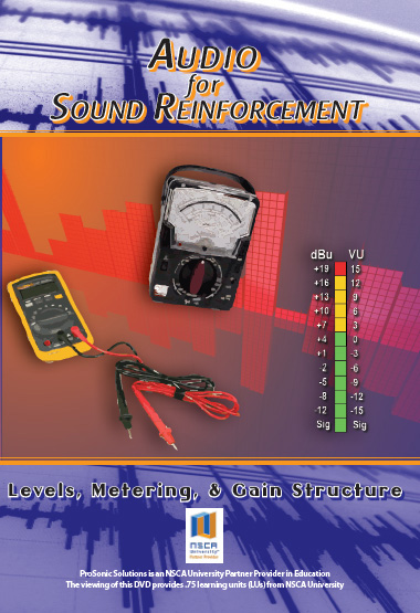 Audio for Sound Reinforcement